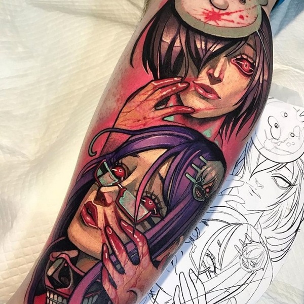 30 Best Tokyo Ghoul Tattoo Ideas 