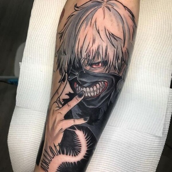 19 of the Best Anime Tattoos to Feed Your Dweeb Heart  See Photos  Allure