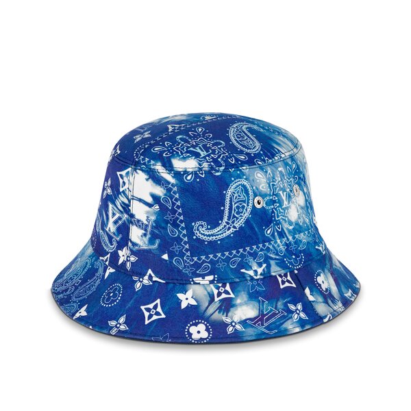 Monogram Bandana Bucket Hat