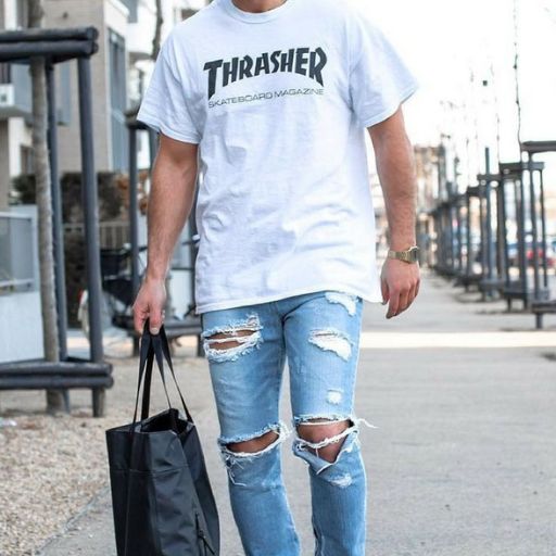 good ripped jeans mens