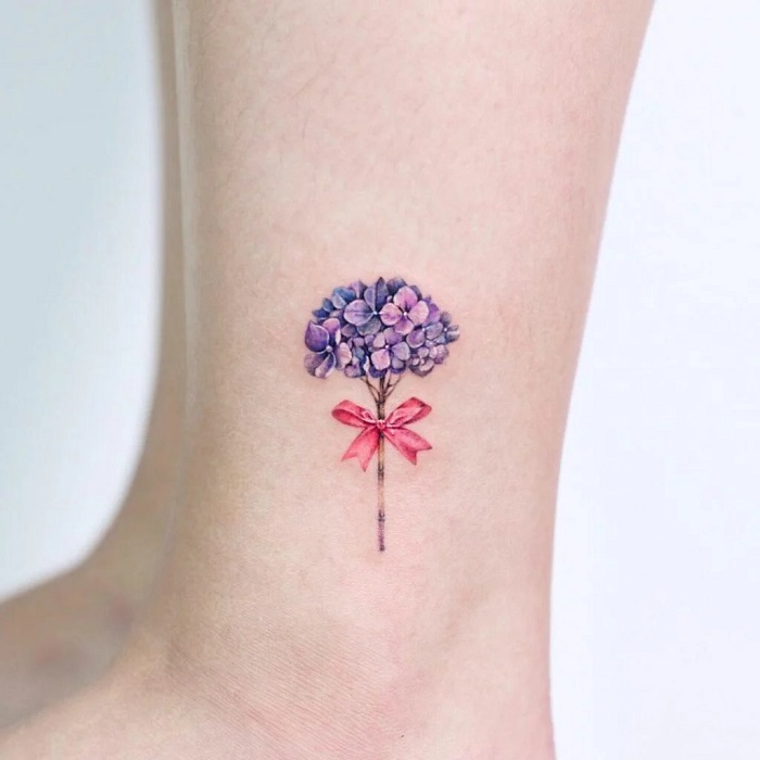 Best Hydrangea Tattoo Ideas 