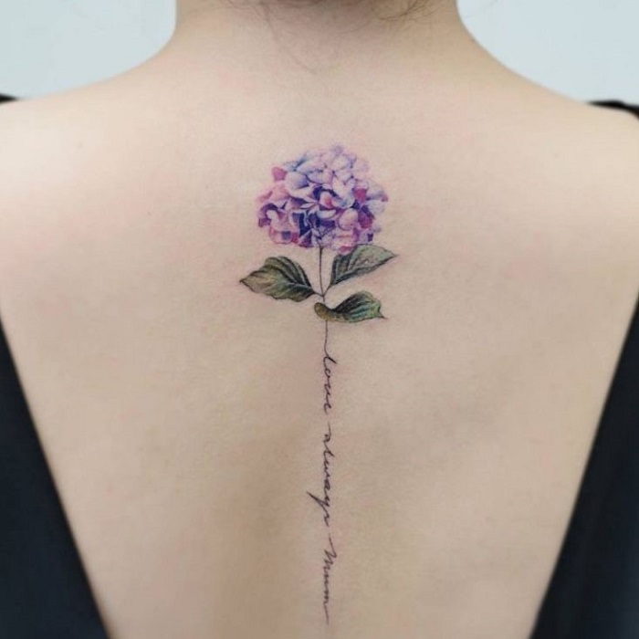 Best Hydrangea Tattoo Ideas 