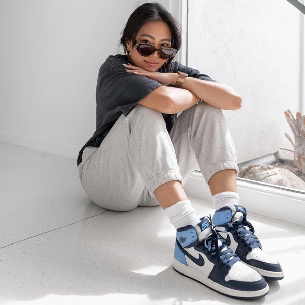 cute outfits with air jordan 1