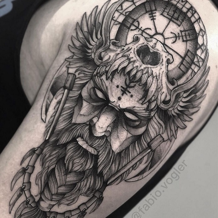 Norse mythology leg sleeve by jaceholdenart  Adelaide Australia  empireinks fineartfirst adelaidetattoos  Instagram