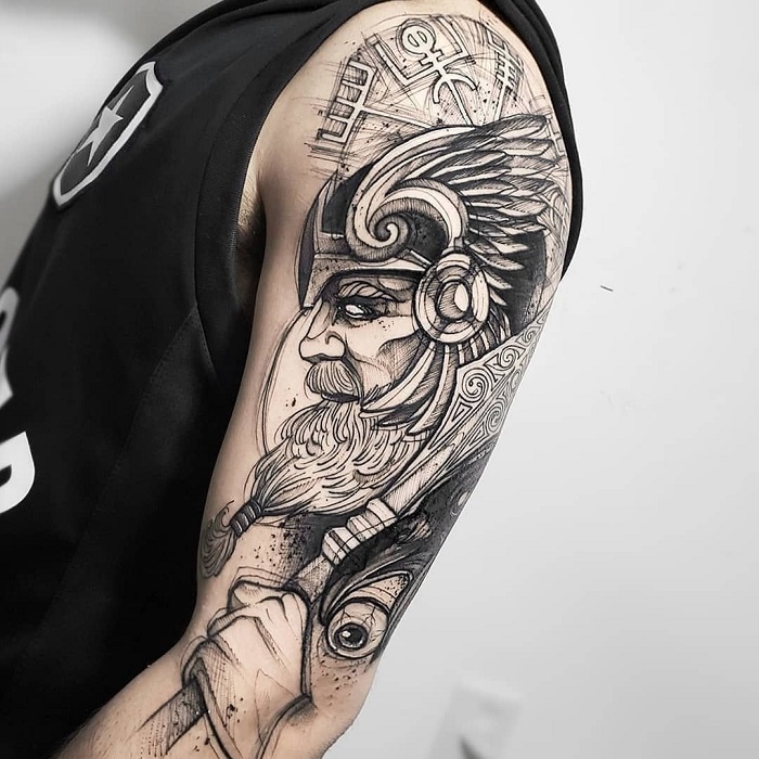 Best Odin Tattoo Ideas 