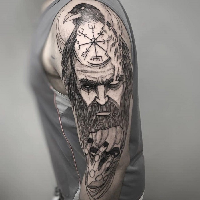 Best Odin Tattoo Ideas 