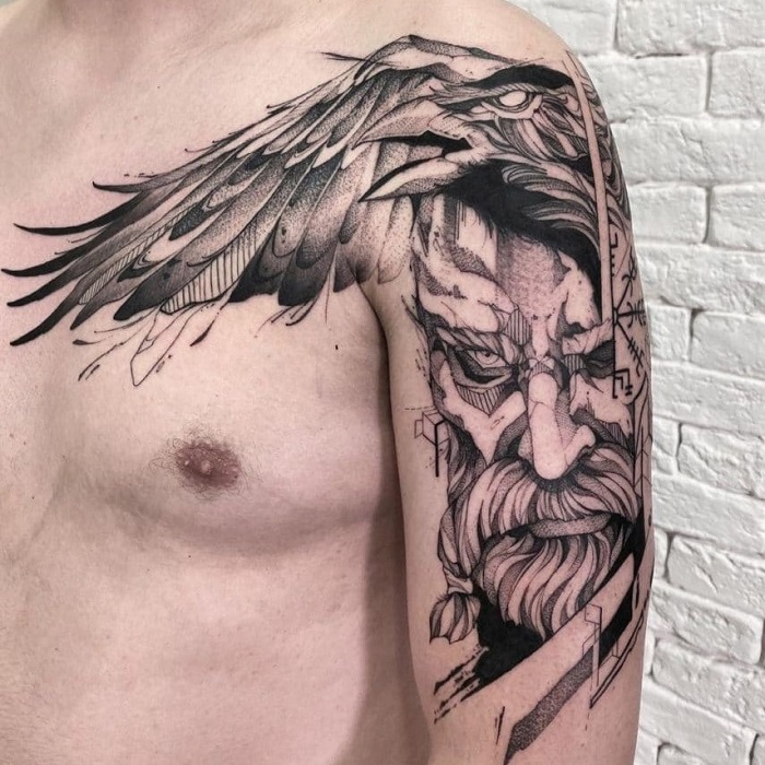 Best Odin Tattoo Ideas 