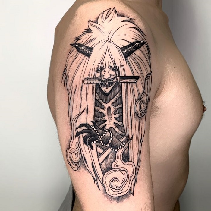 72 Remarkable Reaper Death Seal Tattoos For Fans Of Naruto