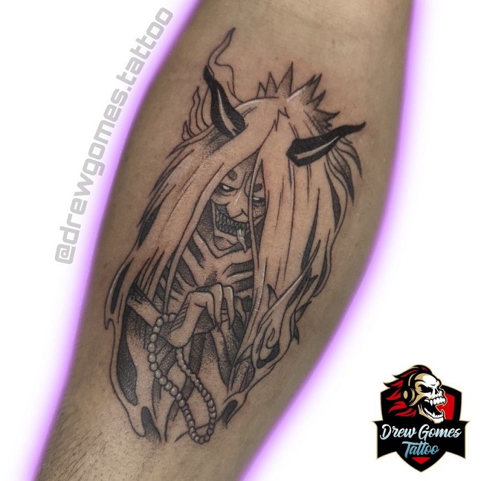 Minato using the Reaper Death Seal for Jamie Lots of fun with this one  thanks man  tattoo naruto narutotattoo minato  Instagram