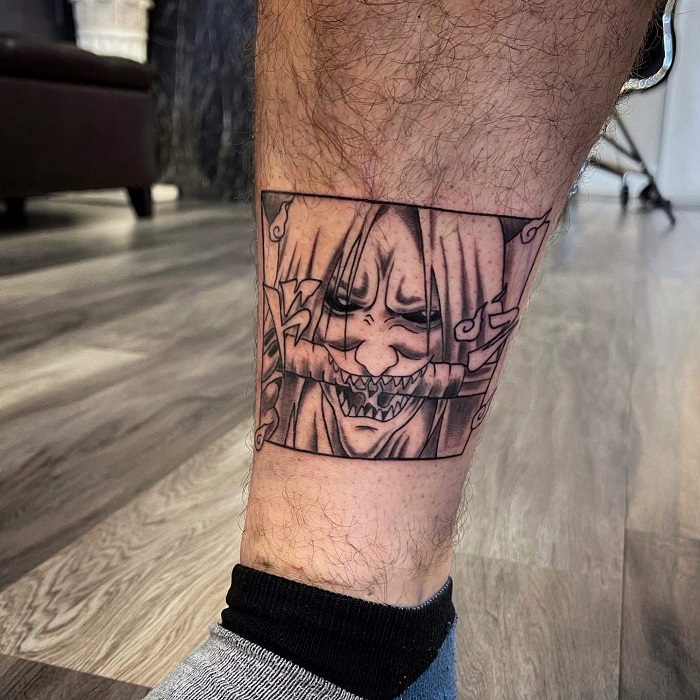 Minato and the Reaper Death Seal for Blake Thanks so much dude  tattoo  tattooart instatattoo anime animetattoo naruto  Instagram