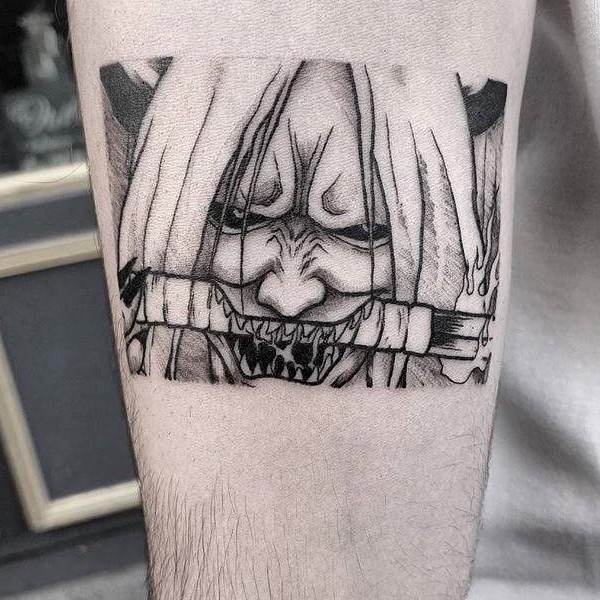 I had a fun time tattooing this Shinigami Reaper Death seal from Narut   TikTok