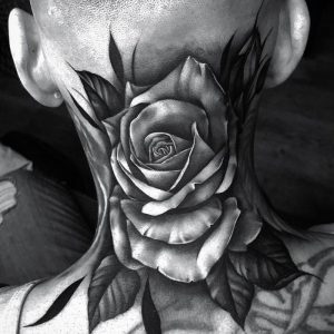 36 Best Rose Neck Tattoo Ideas - Read This First