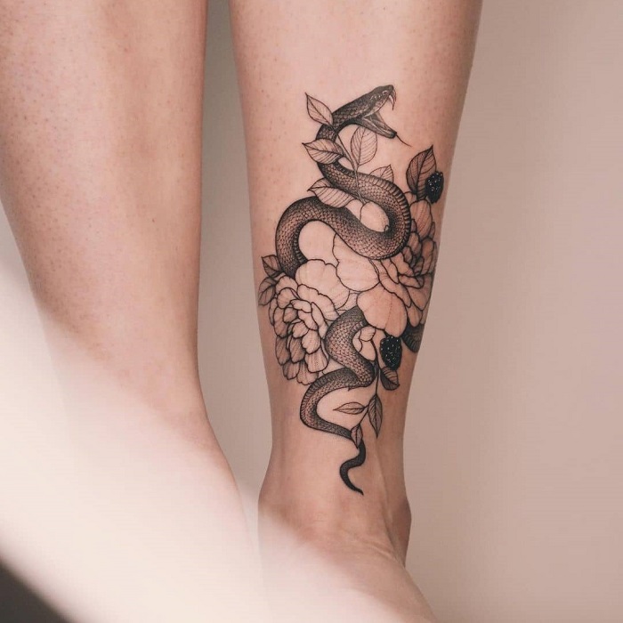 Best Shin Tattoo Ideas 