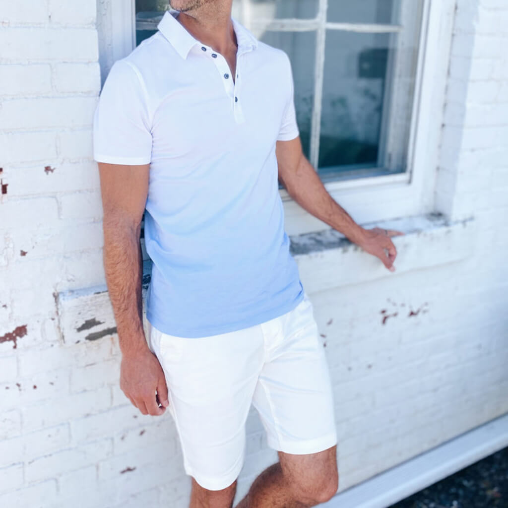 What to wear with white shorts guys - Buy and Slay