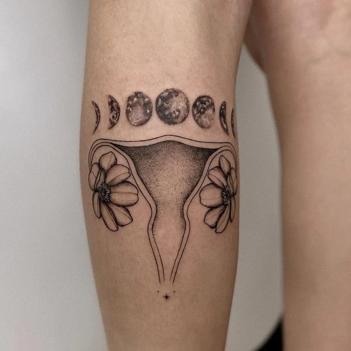 14+ Uterus Tattoo MarrissaMila