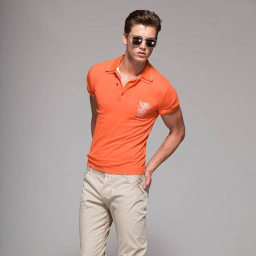 20 Orange Designer Shirts
