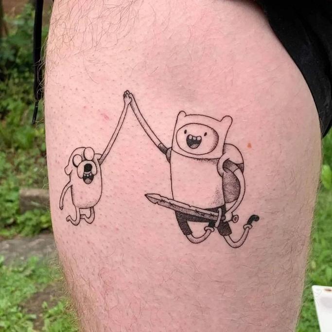 Best Adventure Time Tattoo Ideas