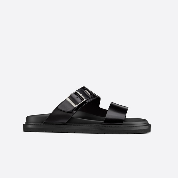 12 Best Dior Sandals 11 Black Smooth Calfskin