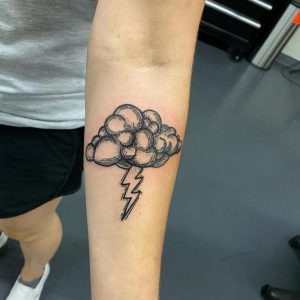 30 Best Black Cloud Tattoo Ideas - Read This First