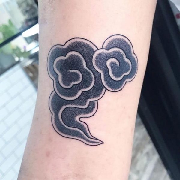 30 Best Black Cloud Tattoo Ideas - Read This First