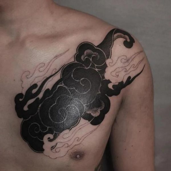 30 Best Black Cloud Tattoo Ideas - Read This First
