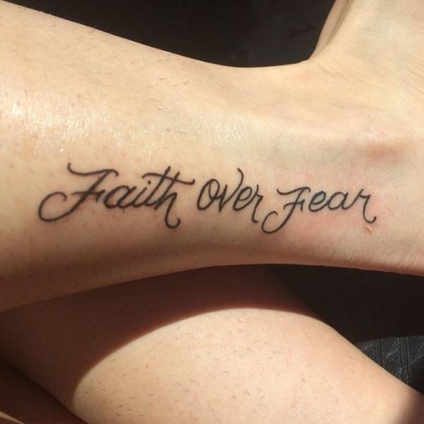 32 Best Faith Over Fear Tattoo Ideas Read This First