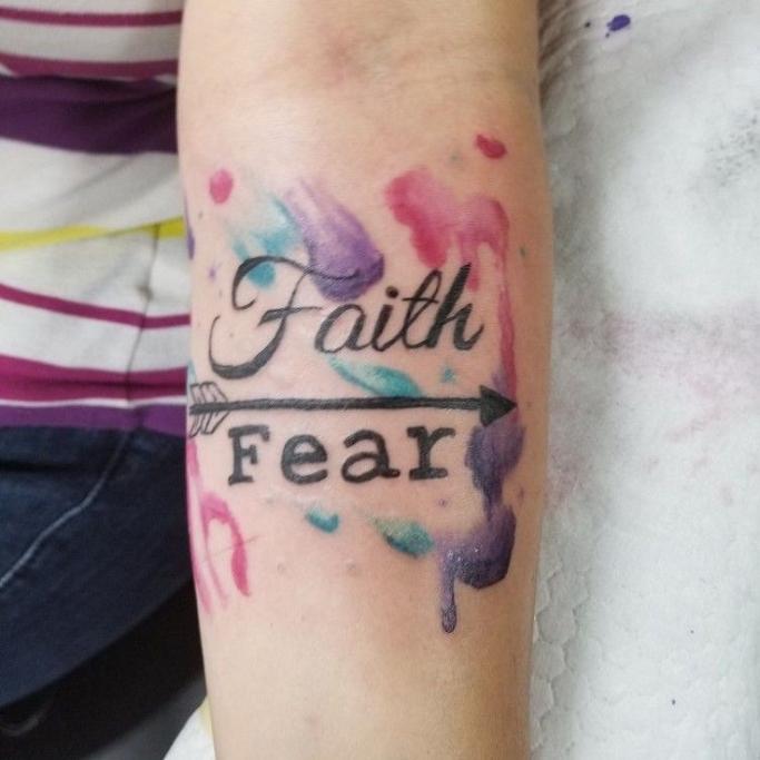 Best Faith Over Fear Tattoo Ideas