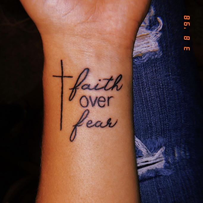 62 Faith Over Fear Tattoo Ideas To Achieve Inner Peace