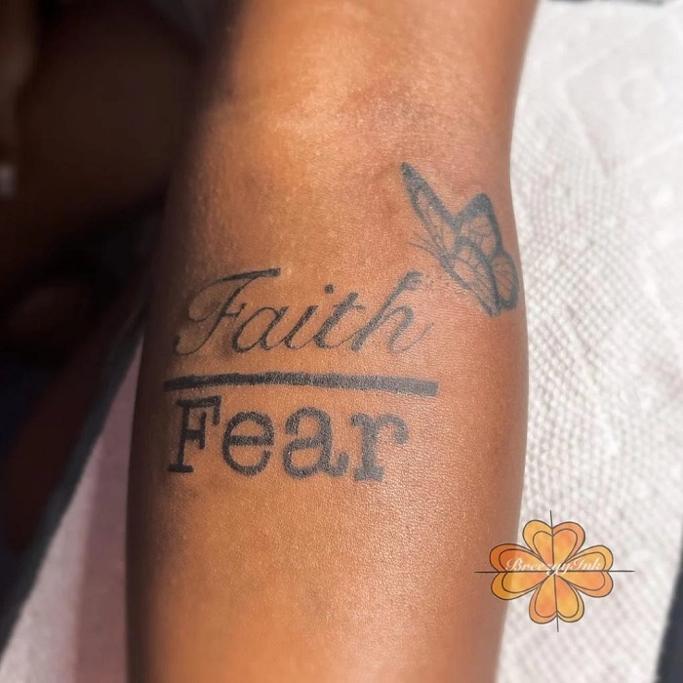 Best Faith Over Fear Tattoo Ideas