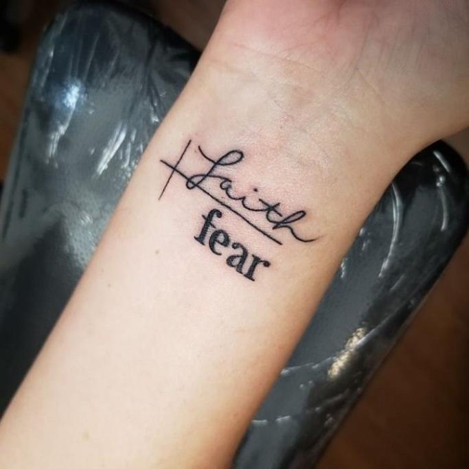 32 Best Faith Over Fear Tattoo Ideas Read This First (2023)