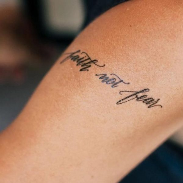 32 Best Faith Over Fear Tattoo Ideas Read This First