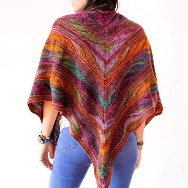 how to wear jersey shawl