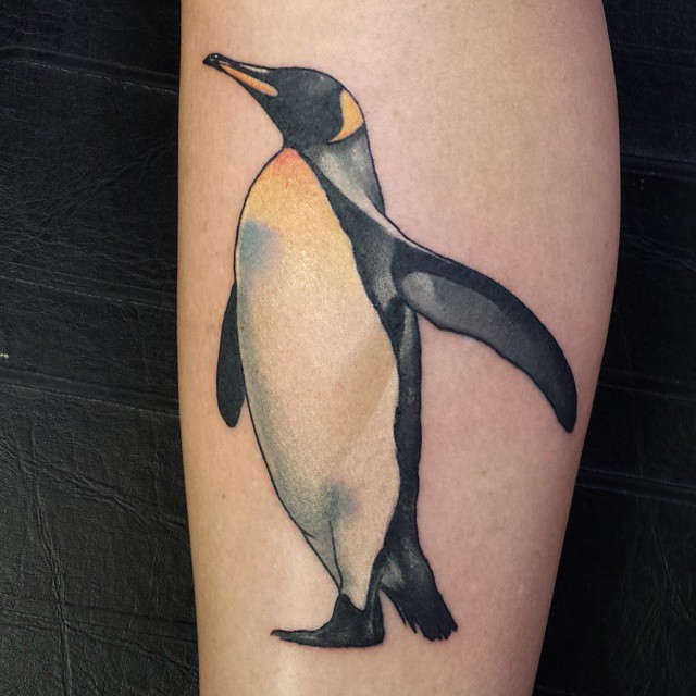 matching penguin tattoo designs