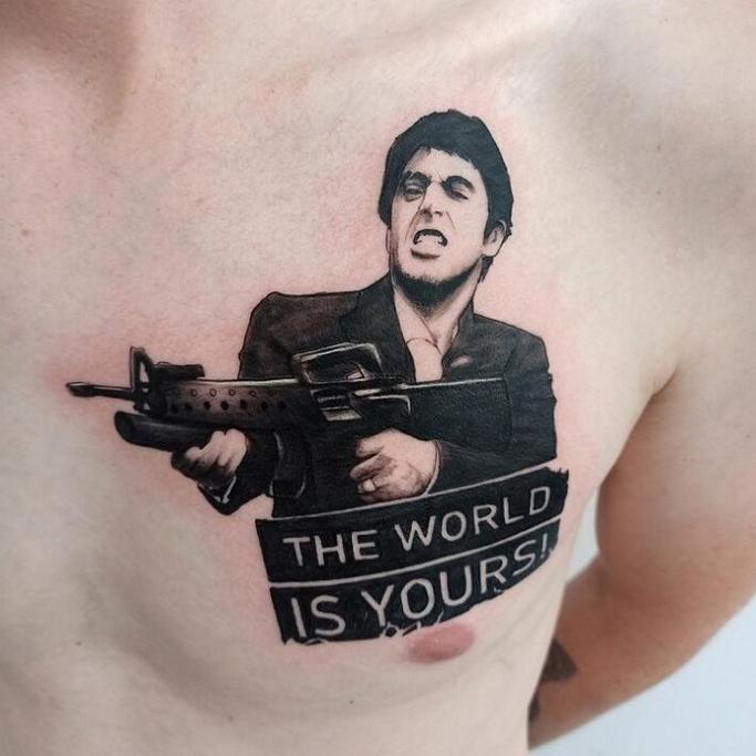34 Best Scarface Tattoo Ideas - Read This First