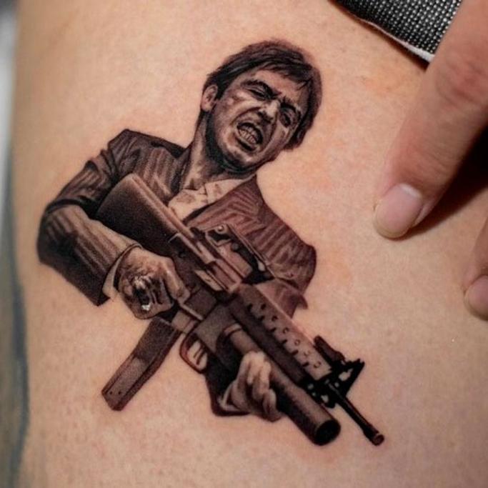 Best Scarface Tattoo Ideas 