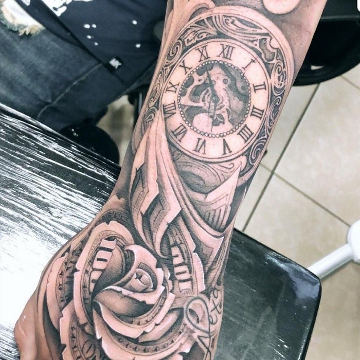 Details more than 75 time over money tattoo super hot  thtantai2