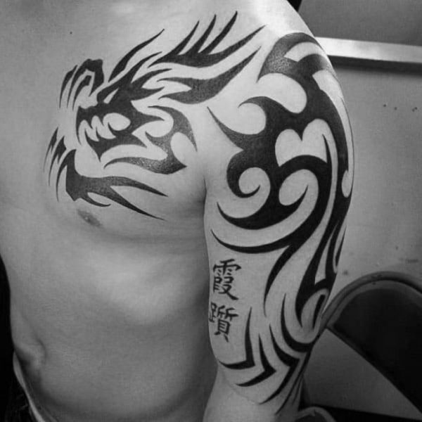 36 Best Tribal Dragon Tattoo Ideas - Read This First