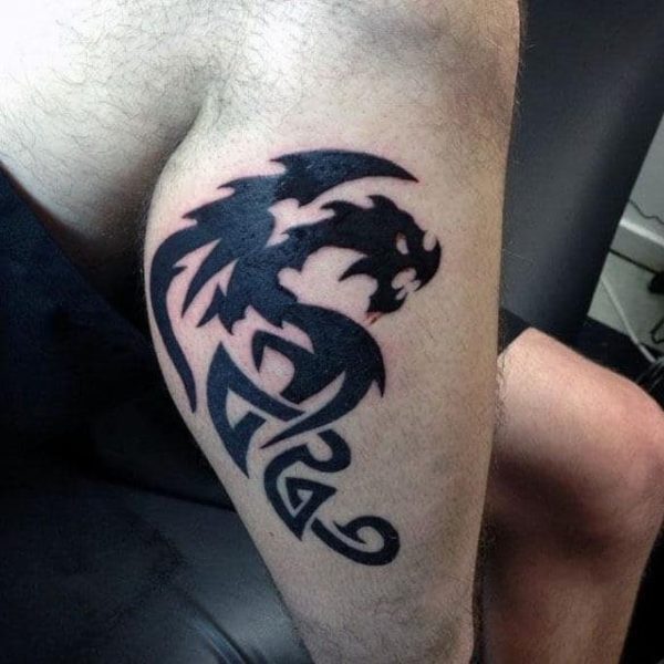 36 Best Tribal Dragon Tattoo Ideas - Read This First