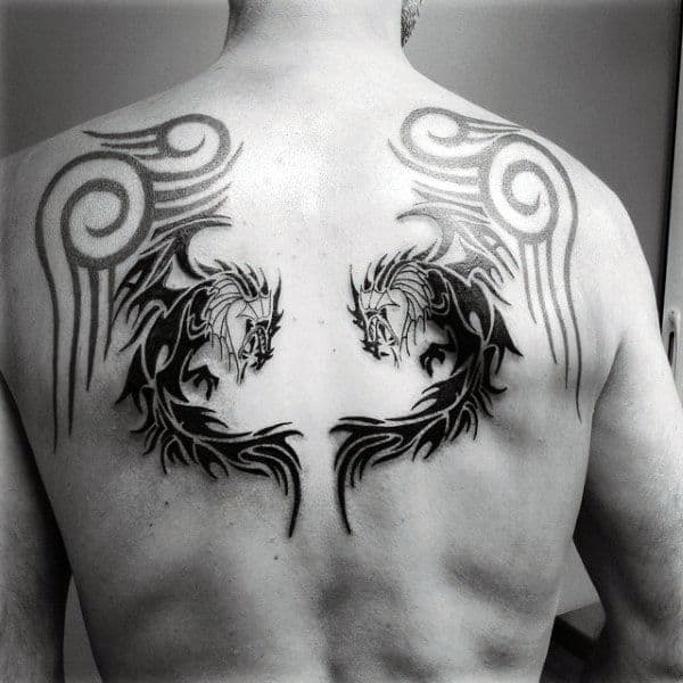  Best Tribal Dragon Tattoo Ideas 