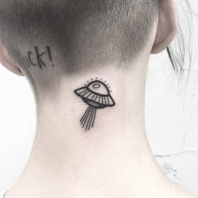Best UFO Tattoo Ideas