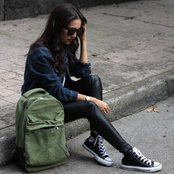 melon Pearly Pine How To Wear High-Top Converse Shoes - Read This First