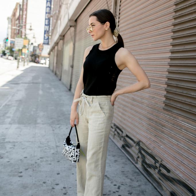 HOW TO STYLE LINEN TROUSERS Classy Outfit Ideas 2022 |  